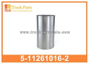 Cylinder block liner 5-11261016-2 5-11261-016-2 5112610162 for ISUZU 4BE1 Revestimiento de bloque de cilindro بطانة كتلة الأسطوانة