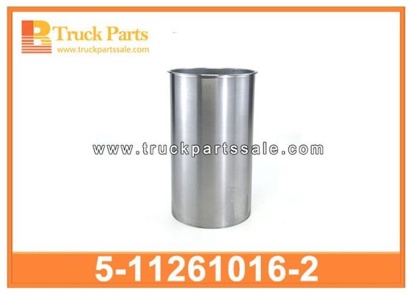 Cylinder block liner 5-11261016-2 5-11261-016-2 5112610162 for ISUZU 4BE1 Revestimiento de bloque de cilindro بطانة كتلة الأسطوانة