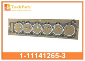 Cylinder head gasket 1-11141265-3 1111412653 1-11141-265-3 for ISUZU CXZ 6WF1 6WG1 Junta de culata حشية رأس الأسطوانة