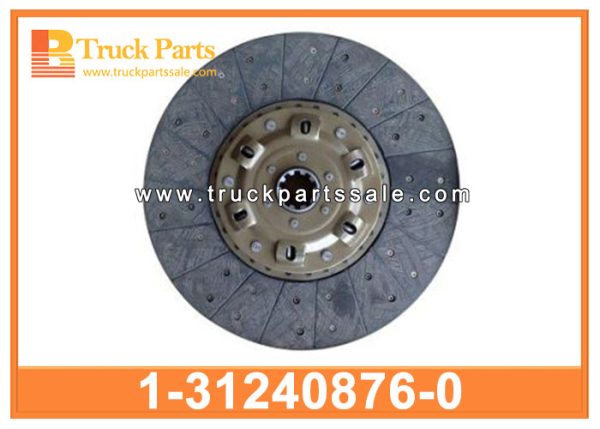 Disc Clutch 1-31240876-0 1312408760 1-31240-876-0 for ISUZU CXZ81K 10PE1 Embrague قابض القرص