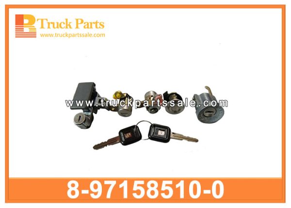 Door Lock 8-97158510-0 8971585100 8-97158-510-0 for ISUZU TFR97 Cerradura de la puerta قفل الباب