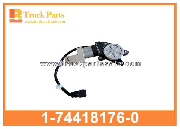 ELECTRIC POWER WINDOW MOTOR R 1-74418176-0 1744181760 1-74418-176-0 for ISUZU FVR96 Motor de ventana eléctrica rentable R محرك نافذة الطاقة الكهربائية ص