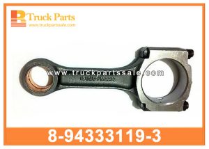 Engine Connecting Rod with Con Bushing 8-94333119-3 8943331193 8-94333-119-3 for ISUZU NKR NHR 4JA1 Biela de conexión del motor con buje de estafa محرك يربط قضيب مع جلبة الخداع