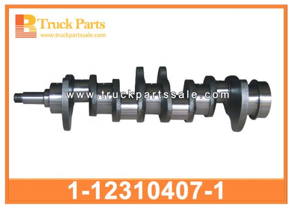 Engine Crankshaft 1-12310407-1 1-12310407-0 1123104071 1123104070 1-12310-407-1 1-12310-407-0 for ISUZU JUSTON FTR 6BD1T Cigüeñal del motor محرك العمود المرفقي