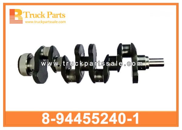 Engine Crankshaft 8-94455240-1 8944552401 8-94455-240-1 for ISUZU NHR DMAX 4JA1 Cigüeñal del motor محرك العمود المرفقي