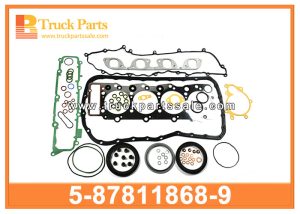 Engine Overhaul Gasket Kit 5-87811868-9 5-87814360-1 5-87811869-9 5878118689 5878143601 5878118699 5-87811-868-9 5-87814-360-1 5-87811-869-9 for ISUZU Kit de junta de revisión del motor مجموعة حشية إصلاح المحرك