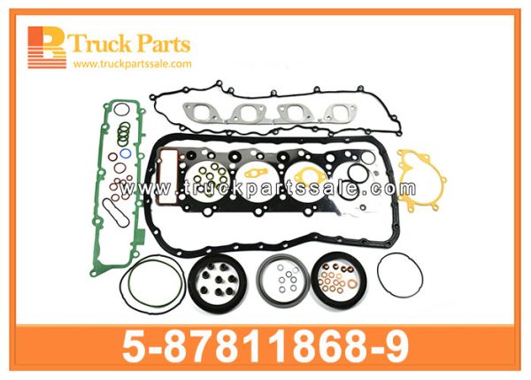 Engine Overhaul Gasket Kit 5-87811868-9 5-87814360-1 5-87811869-9 5878118689 5878143601 5878118699 5-87811-868-9 5-87814-360-1 5-87811-869-9 for ISUZU Kit de junta de revisión del motor مجموعة حشية إصلاح المحرك