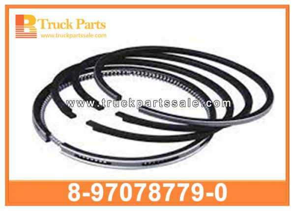 Engine Piston Ring 8-97078779-0 8970787790 8-97078-779-0 for ISUZU NPR 4HE1 4HE1T Anillo de pistón de motor محرك مكبس الحلقة