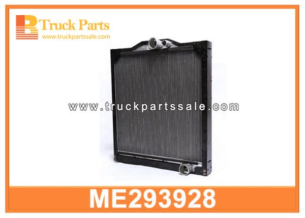 Engine Radiator ME293928 for MITSUBISHI fuso mixer truck or dump truck FV415 Radiador del motor مشعال المحرك