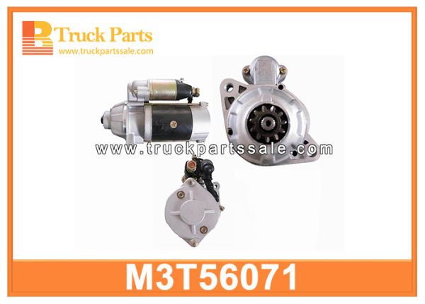 Engine Starter Motor M3T56071 for MITSUBISHI 6D14 6D10 6D15 6D16 Motor de arranque del motor محرك المحرك