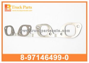 Exhaust Manifold Gasket 8-97146499-0 8971464990 8-97146-499-0 for ISUZU NPR NPS 4HG1 4HG1T Junta del colector de escape حشية متعددة العادم