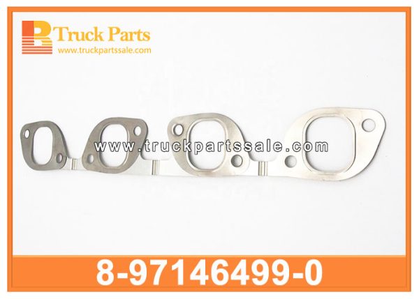 Exhaust Manifold Gasket 8-97146499-0 8971464990 8-97146-499-0 for ISUZU NPR NPS 4HG1 4HG1T Junta del colector de escape حشية متعددة العادم