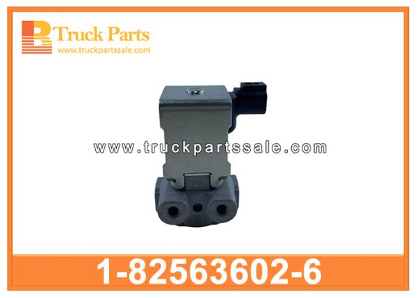 Exhaust Solenoid Magnetic Valve 1-82563602-6 1825636026 1-82563-602-6 for ISUZU FVZ 6HK1 Válvula magnética solenoide de escape الصمام المغناطيسي اللولبي العادم