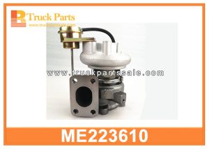 Turbocharger with turbo charger ME223610 for MITSUBISHI CANTER 4M50 Turbocompresor con cargador turbo الشاحن التوربيني مع شاحن توربو