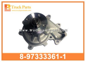 Water Pump with gasket 8-97333361-1 8973333611 8-97333-361-1 for ISUZU NPR NQR 4HF1 4HE1 4HG1 Bomba de agua con junta مضخة المياه مع حشية