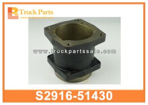 air compressor sleeve piston S2916-51430 S2910-61180 S291651430 for HINO P11C SH2P SS2P Pistón de manga del compresor de aire مكبس جزر ضاغط الهواء