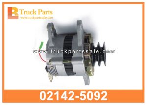 alternator and generator 24V 02142-5092 021425092 for HINO H07D HO7D Alternador y generador المولد والمولد