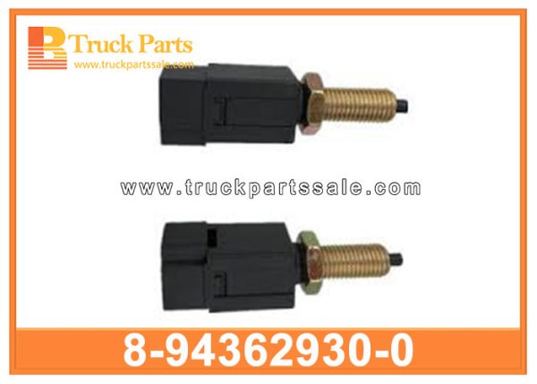 brake light switch and stop lamp switch 8-94362930-0 8943629300 8-94362-930-0 for ISUZU ELF truck TFR NKR NHR TFS pick up interruptor de luz de freno y interruptor de la lámpara de parada مفتاح ضوء الفرامل وإيقاف مفتاح المصباح