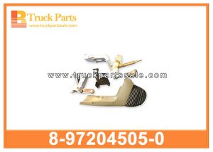 control lever handle assembly 8-97204505-0 8972045050 8-97204-505-0 for ISUZU 100P Conjunto de mango de palanca de control مجموعة مقبض رافعة التحكم