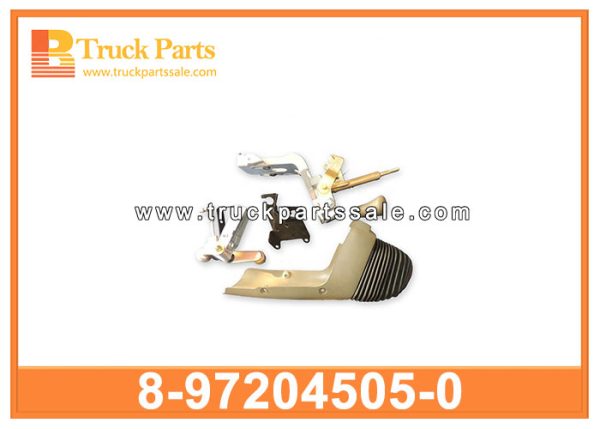 control lever handle assembly 8-97204505-0 8972045050 8-97204-505-0 for ISUZU 100P Conjunto de mango de palanca de control مجموعة مقبض رافعة التحكم