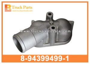 control thermostat housing 8-94399499-1 8943994991 8-94399-499-1 for ISUZU FVR FSR FTR FRR 6HE1T 6HK1 4HE1T 6SA1 6SA1TC 6HH1 Control de carcasa del termostato السيطرة على الإسكان ترموستات