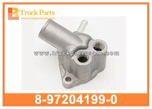 control thermostat housing room 8-97204199-0 8972041990 8-97204-199-0 for ISUZU NPR NKR NHR 100P 100PT Control de la sala de la vivienda del termostato التحكم في غرفة الإسكان ترموستات