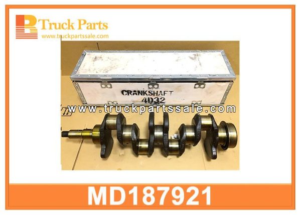 crankshaft MD187921 for MITSUBISHI 4D32 cigüeñal العمود المرفقي