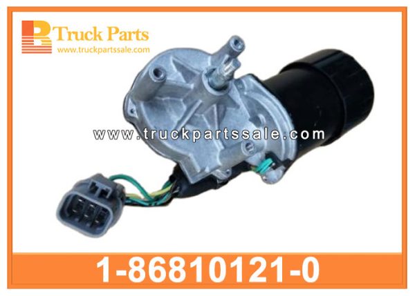 electrical wiper motor 1-86810121-0 1868101210 1-86810-121-0 for ISUZU CXZ FVR GIGA FORWARD mixer truck motor de limpiaparabrisas محرك المساحات الكهربائية