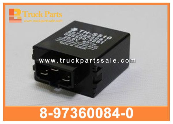 electronic flasher relay unit 8-97360084-0 8973600840 8-97360-084-0 for ISUZU ELF truck NPR NKR NQR 4HF1 4HG1 Unidad de relevos electrónicos وحدة ترحيل الفلاش الإلكترونية