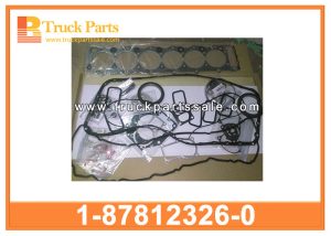 engine overhaul gasket set 1-87812326-0 1878123260 1-87812-326-0 for ISUZU 6HL1 Juego de juntas de revisión del motor مجموعة حشية إصلاح المحرك