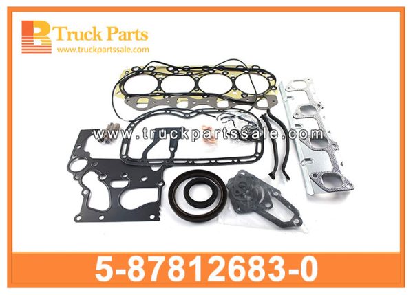 engine overhaul gasket set 5-87812683-0 5878126830 5-87812-683-0 for ISUZU 4X4 4X2 pickup DMAX TFS TFR 4JA1 Juego de juntas de revisión del motor مجموعة حشية إصلاح المحرك