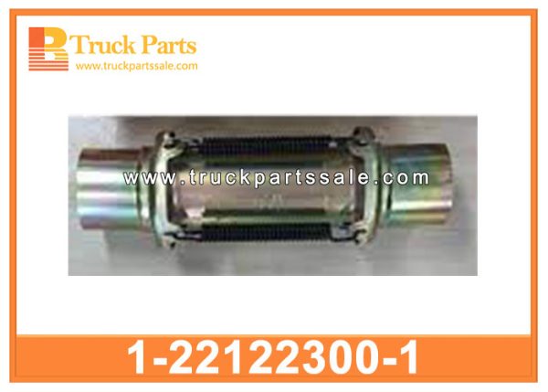 exhaust pipe 1-22122300-1 1221223001 1-22122-300-1 for ISUZU CXZ 81K GIGA truck 10PE1 tubo de escape أنبوب العادم