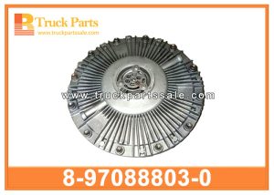 fan clutch coupling 8-97088803-0 8970888030 8-97088-803-0 for ISUZU NPR 4HF1 4HG1 4BE1 acoplamiento del embrague del ventilador مروحة القابض اقتران