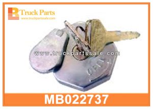 fuel tank cap with lock MB022737 for MITSUBISHI CANTER Tapa del tanque de combustible con bloqueo غطاء خزان الوقود مع قفل