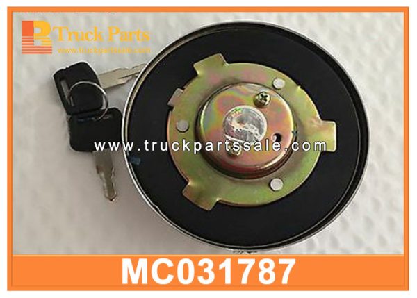 fuel tank cap with lock MC031787 for MITSUBISHI FUSO FV415 8DC9 Tapa del tanque de combustible con bloqueo غطاء خزان الوقود مع قفل