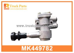 hand brake valve MK449782 for MITSUBISHI FUSO tractor truck válvula de freno de mano صمام الفرامل اليد