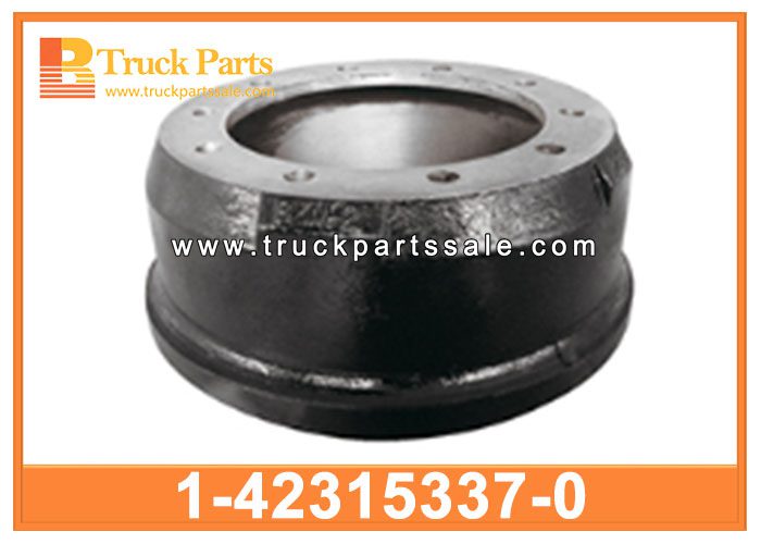 mixer truck dump truck brake drum front 1-42315337-0 1423153370 1-42315 ...