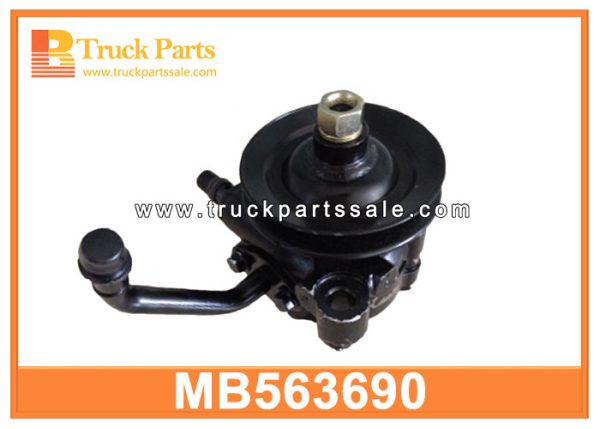 power hydaulic steering gear pump MB563690 for MITSUBISHI CANTER 4D31 4D32 bomba de engranaje de dirección hidrávola مضخة أدوات التوجيه المائية الطاقة