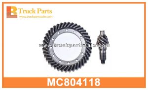 6x37 D10 Crown Wheel and Pinion MC804118 for MITSUBISHI FUSO FV415 D rueda de corona y piñón د عجلة التاج وترس