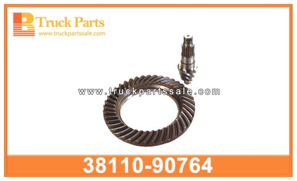 6x41 Front DIFF GEAR SET 38110-90764 3811090764 for NISSAN UD CW53 CW54 Juego de engranajes de diferencia frontal مجموعة ترس الفرق الأمامية