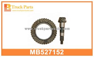 7x37 Crown Wheel Pinion MB527152 for MITSUBISHI fuso 120S L300G Piñón de la rueda de la corona ترس عجلة التاج