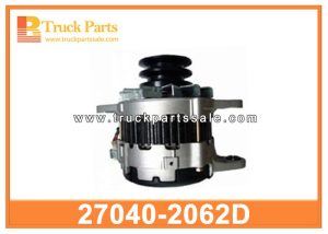 ALTERNATOR 27040-2062D 270402062D for HINO j05c j08c ALTERNADOR المولد