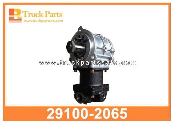 Air Compressor 29100-2065 291002065 for HINO EK100 Compresor de aire المكبس الهوائي