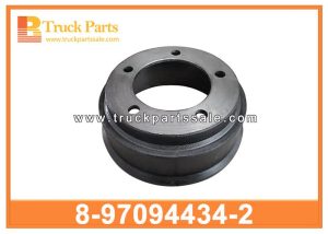 Brake Drum Front 300X155X136MM 8-97094434-2 8970944342 8-97094-434-2 for ISUZU NHR Tambor del freno طبلة الفرامل