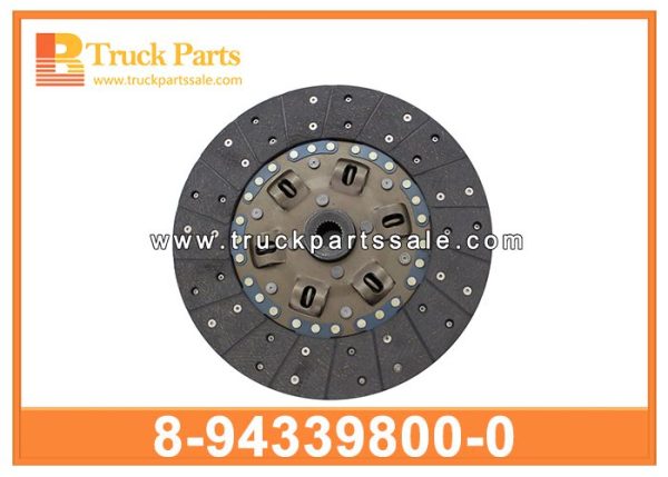 Clutch Disc 300X190X24 8-94339800-0 8943398000 8-94339-800-0 for ISUZU 4HF1 NPR66 NHR Disco de embrague قرص القابض