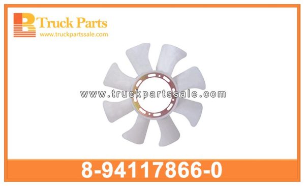 Cooling Fan blade 8-94117866-0 8941178660 8-94117-866-0 for ISUZU ELF350 Hoja del ventilador de enfriamiento شفرة مروحة التبريد