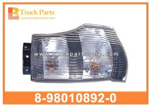 Corner Lamp RH 8-98010892-0 8980108920 8-98010-892-0 for ISUZU Lámpara de esquina مصباح الركن