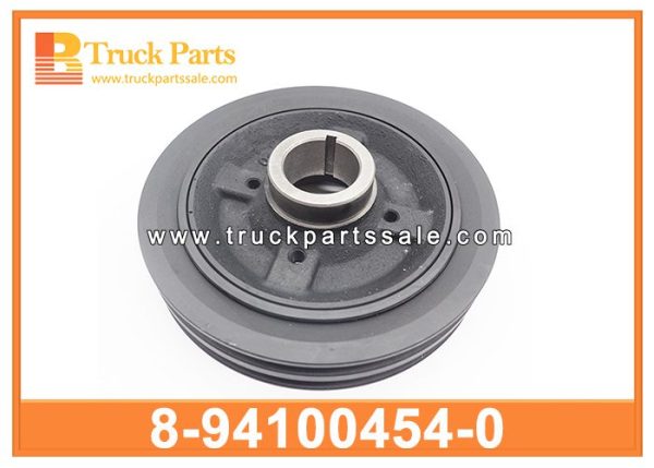 Crankshaft Pulley 8-94100454-0 8941004540 8-94100-454-0 for ISUZU NQR NPR Polea del cigüeñal بكرة العمود المرفقي