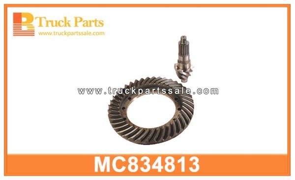 Crown Wheel and Pinion 6x40 MC834813 for MITSUBISHI FUSO FV419 D12 Rueda de la corona y piñón عجلة التاج والترس