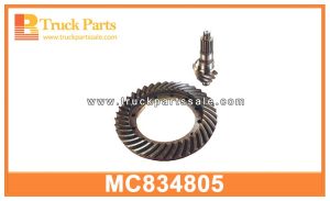 Crown Wheel and Pinion 7x39 MC834805 for MITSUBISHI FUSO FP418 Rueda de la corona y piñón عجلة التاج والترس